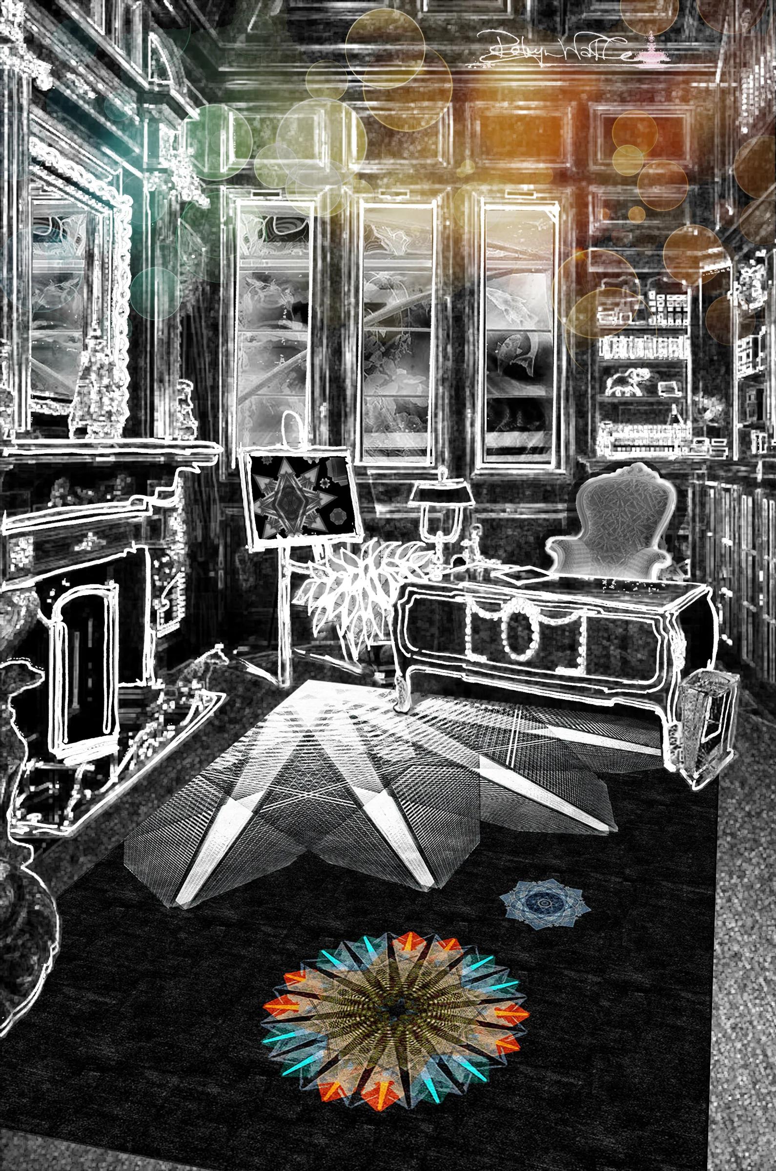 Client: Reznick Carpets | Mixed Media | 2012
