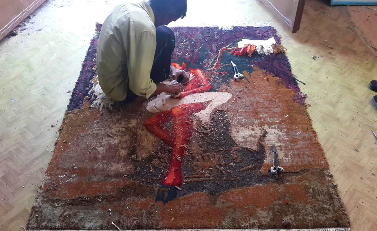 Apocolyptic Love Rug (in production)