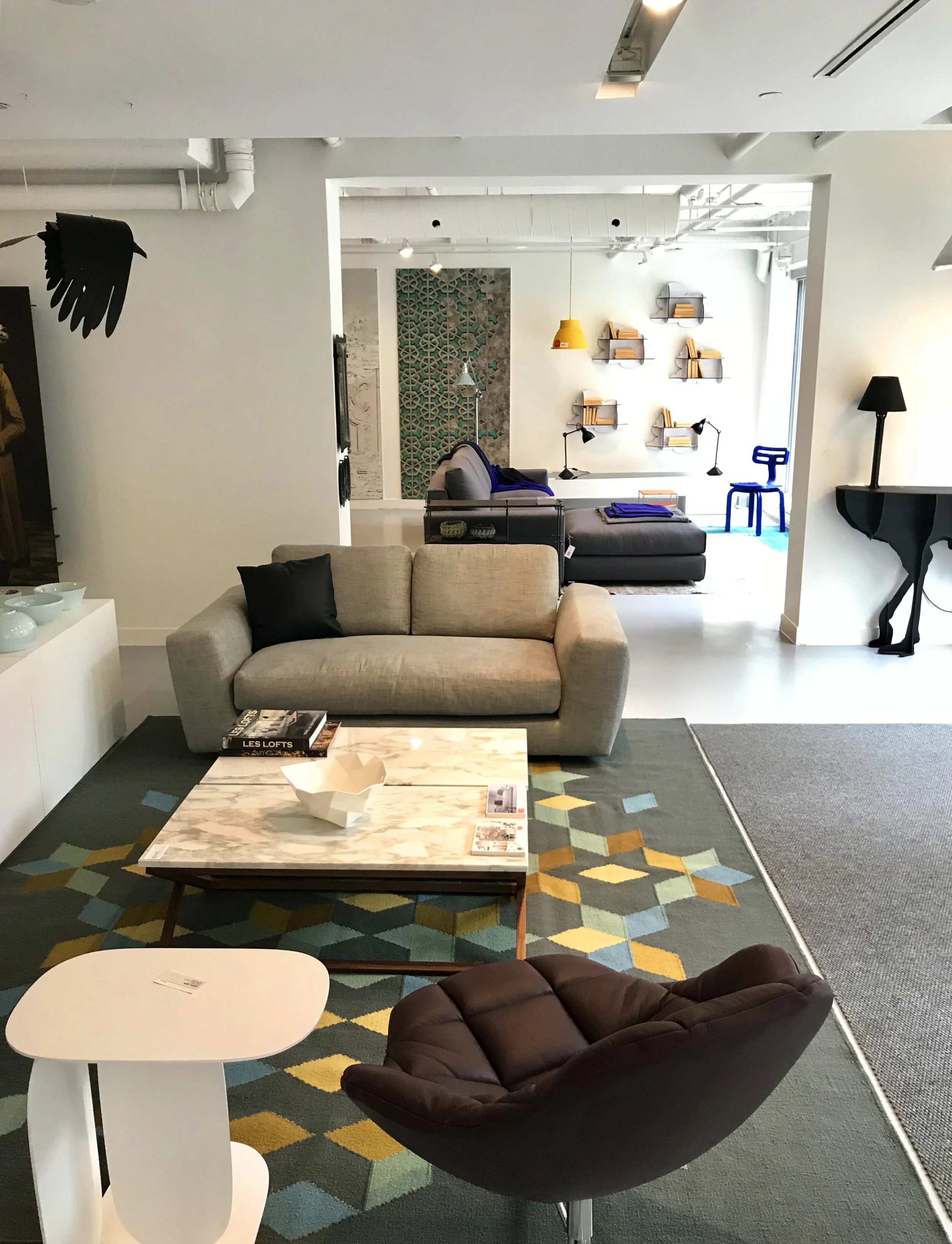 Spring Summer Rug | Isometric Flatweave Collection | Featured in Radform in Toronto | 8’x10’ | 2017