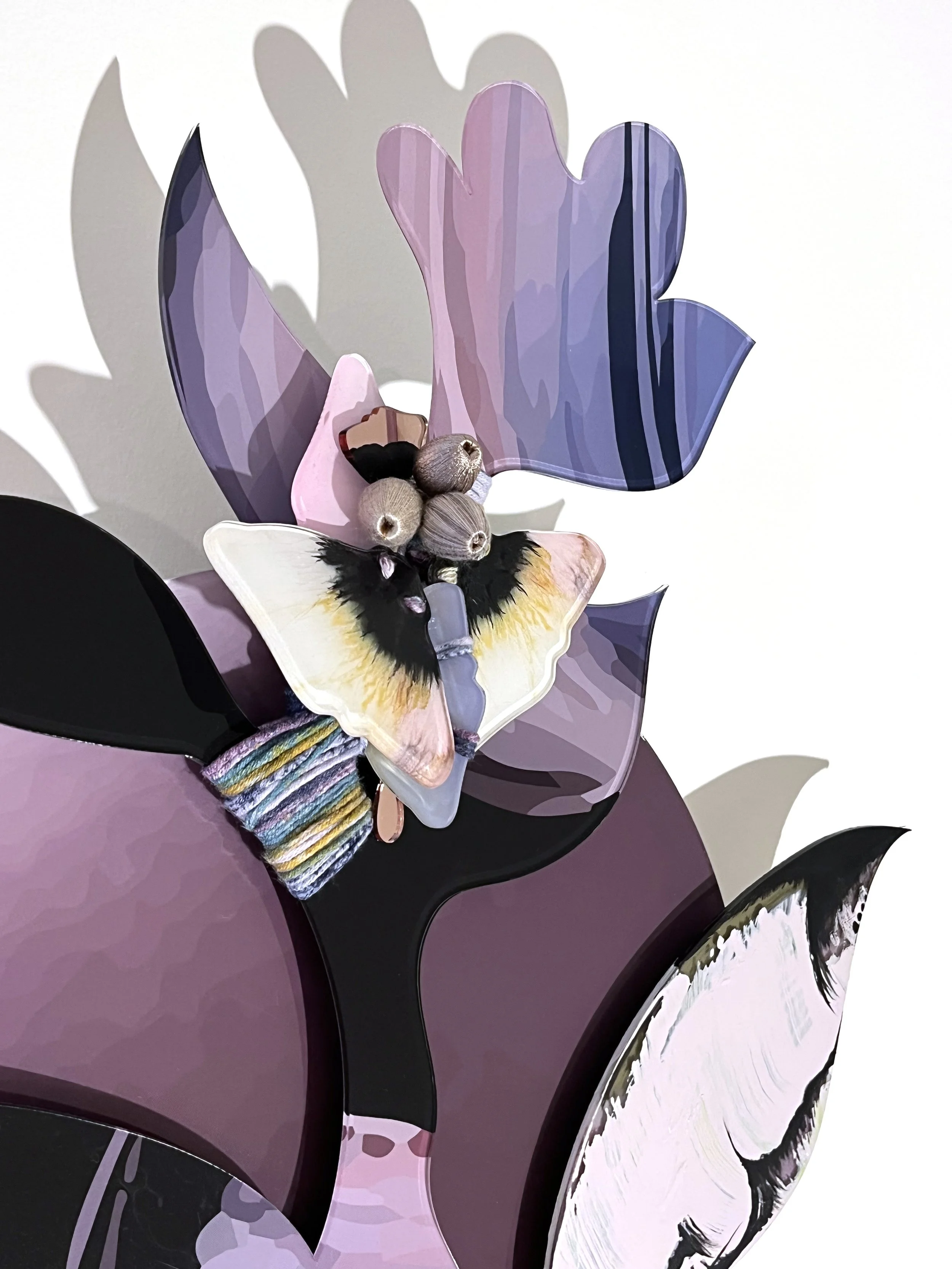 PURPLE RAIN • 19”X22”