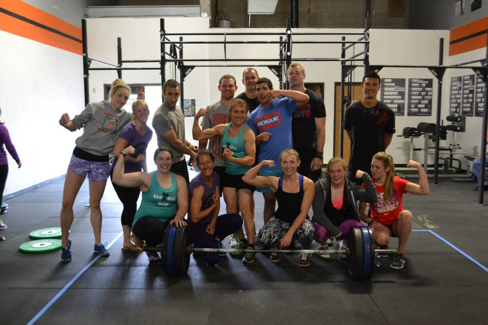 All the participants of last years Olympic lifting meet, looks like they had fun!!!