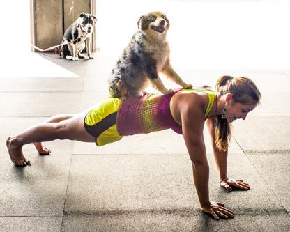 Puppy Push-ups!!! Taken from CrossFit.com