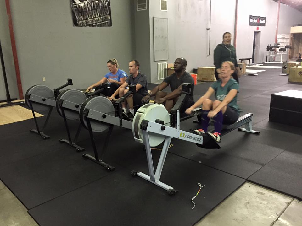 Some new members getting their row on! Johanna, Jeremy, Chin, and Susie. Make sure to meet them!!!