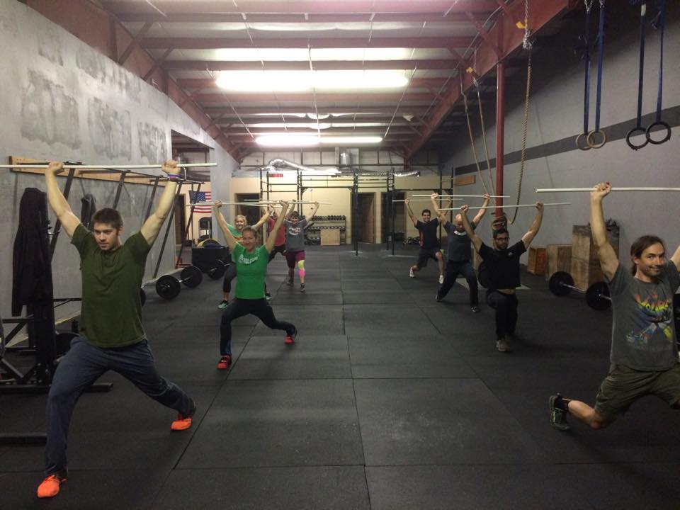 Barbell Club learning the JERK!