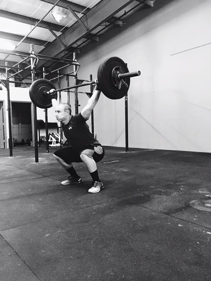 I'm not saying you need ROMWOD, Jesse. This is just a great black and white Overhead Squat picture of you.