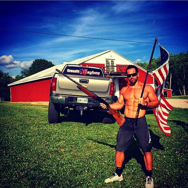 Now that's patriotic, think you can beat it?