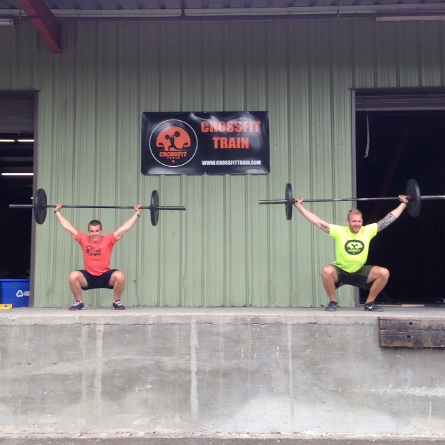 A couple of the first squats ever done at our new location, circa June 2015