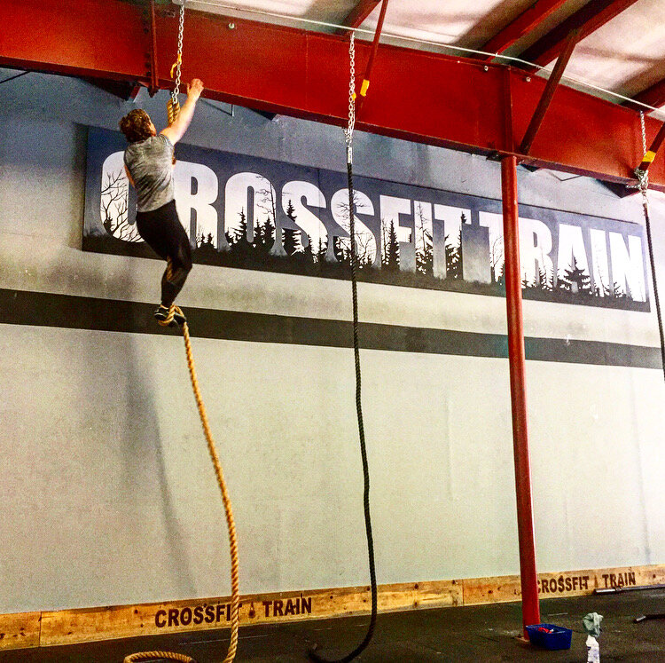 CrossFit Rope Climb