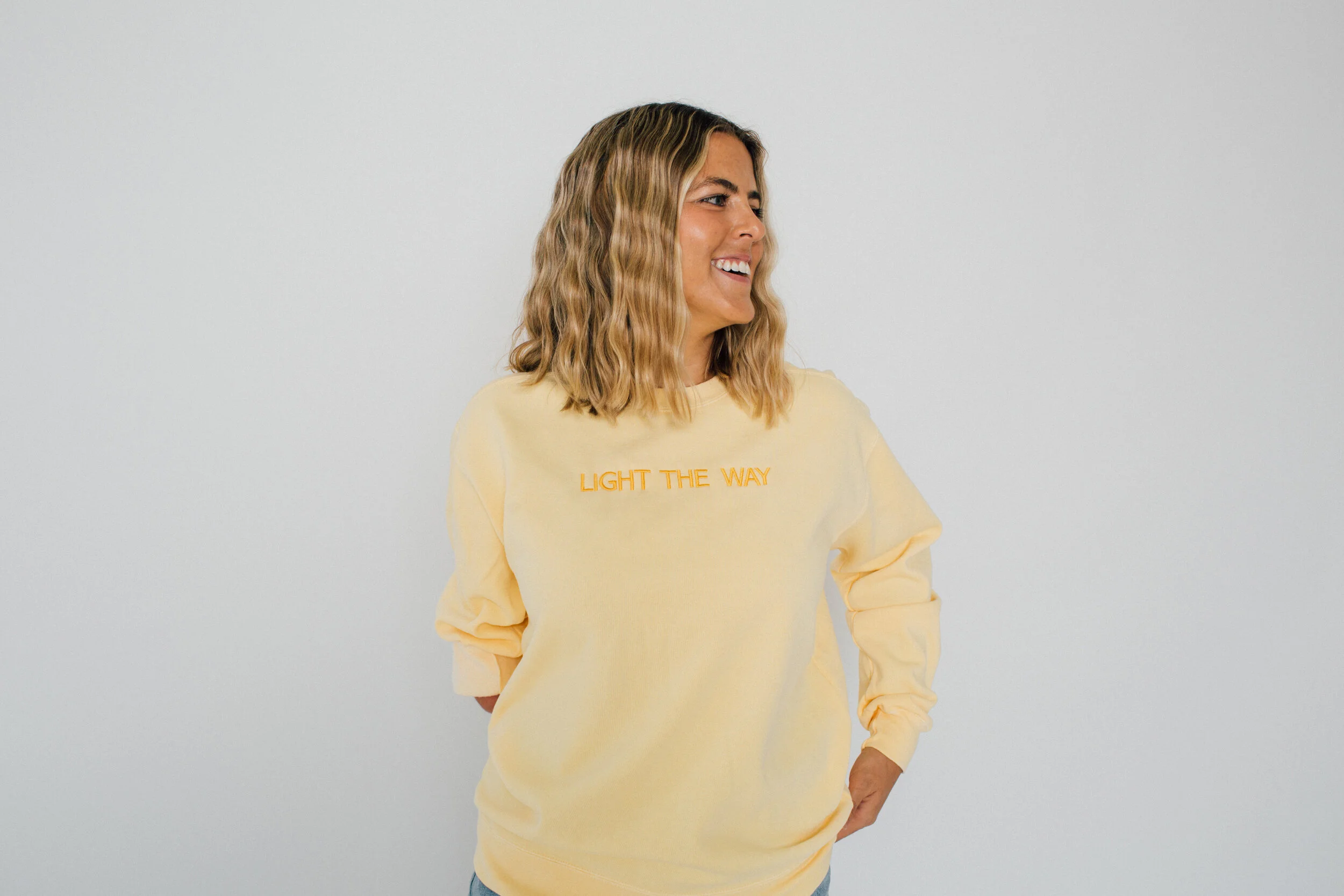 LTW Crewneck Sweatshirt Gold 