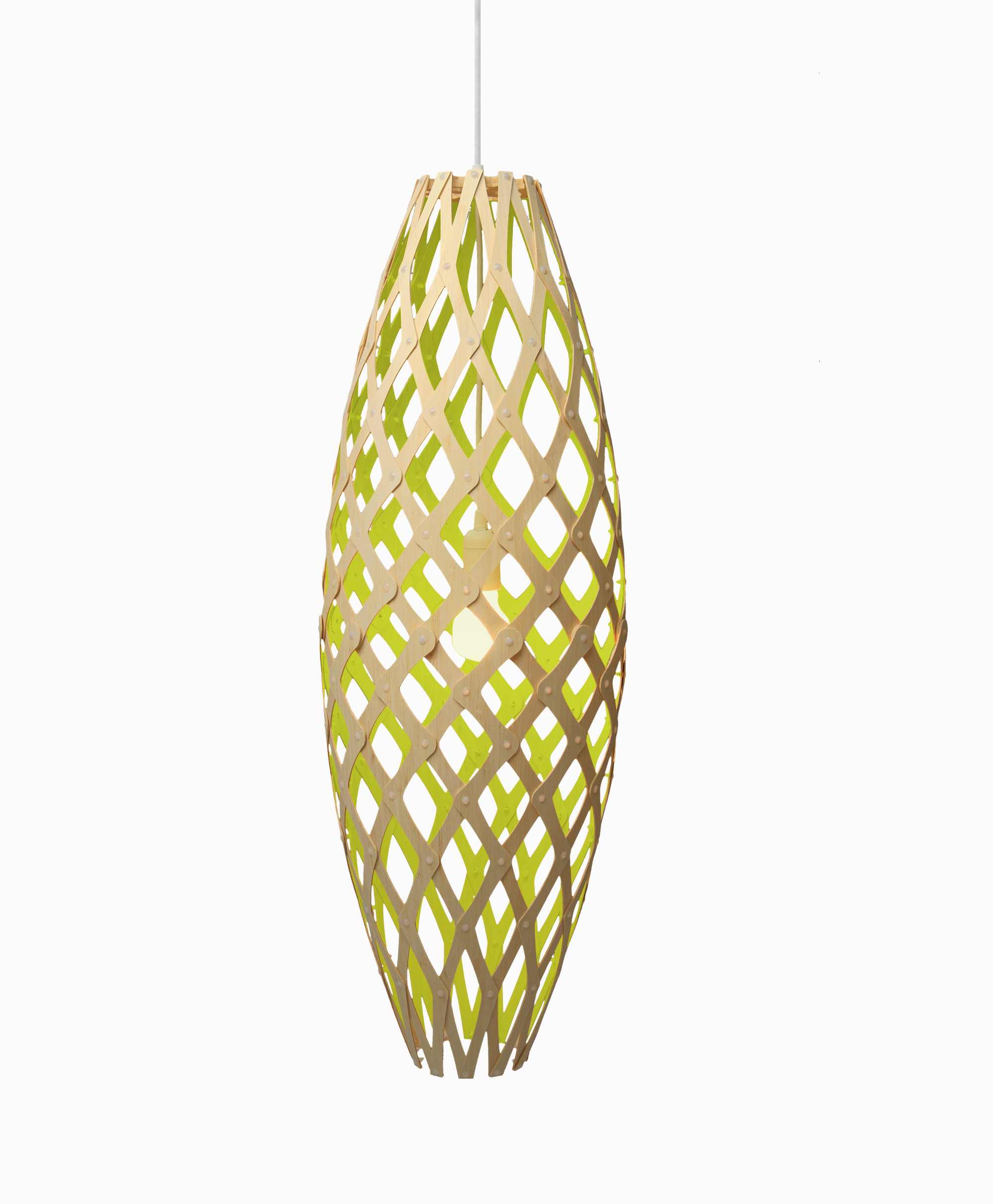 Hinaki 900 Bamboo Kitset, Natural/ Lime, $1100