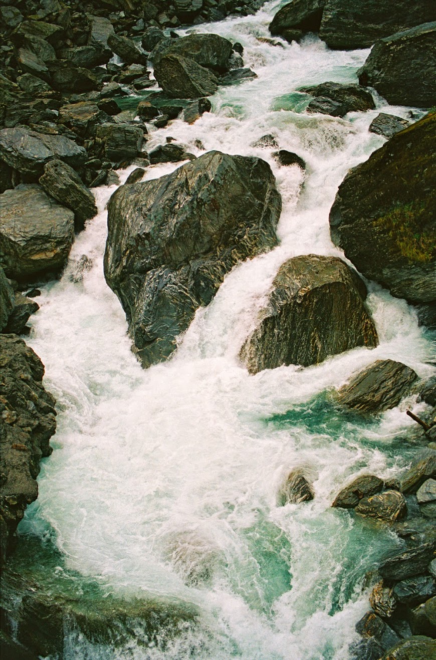 HAAST RIVER 2001, 48” x 32” $4000