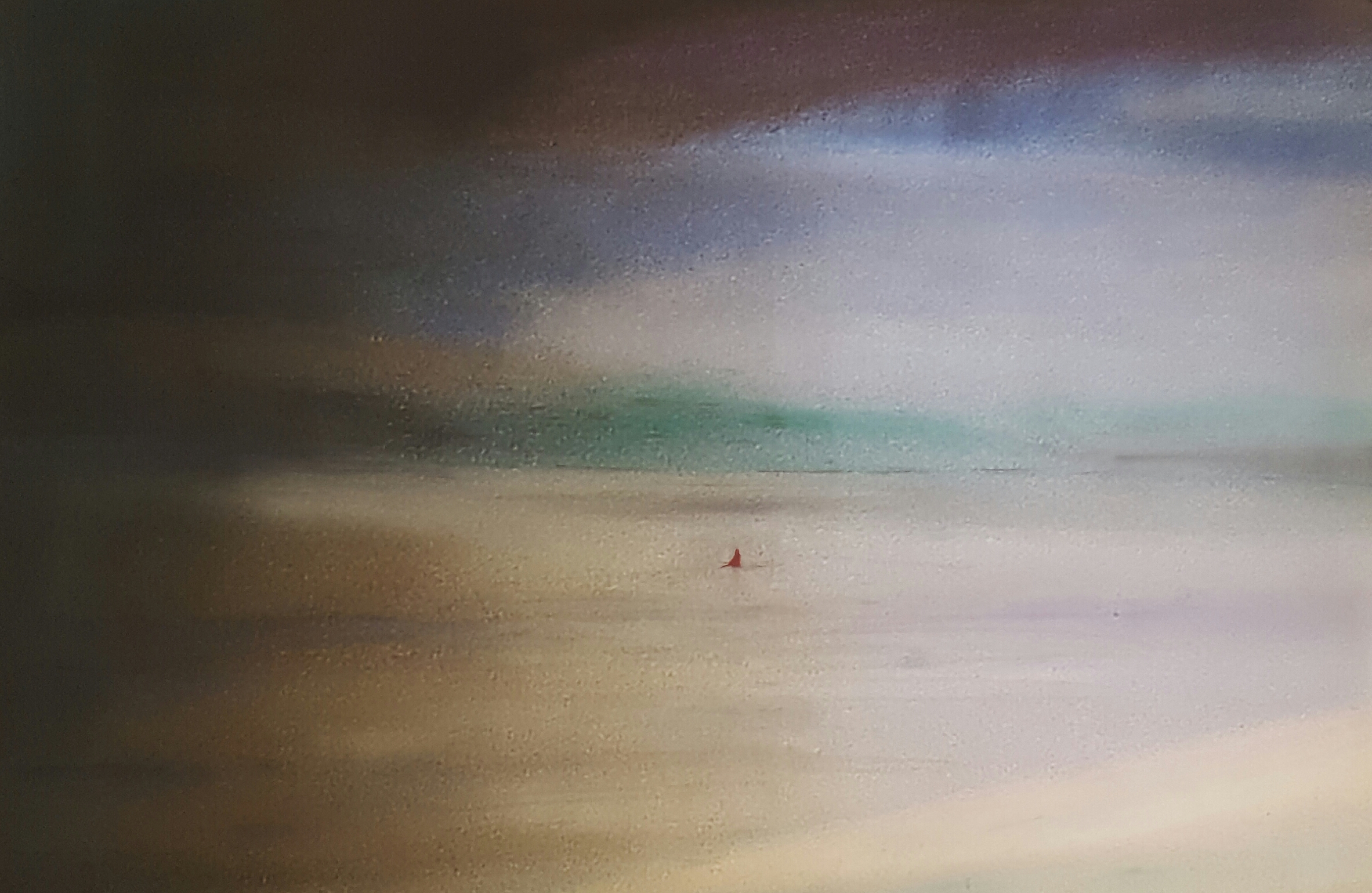 Same Place Different Time, mixed media on Bristol paper, 20 x 30 inches, $425.00