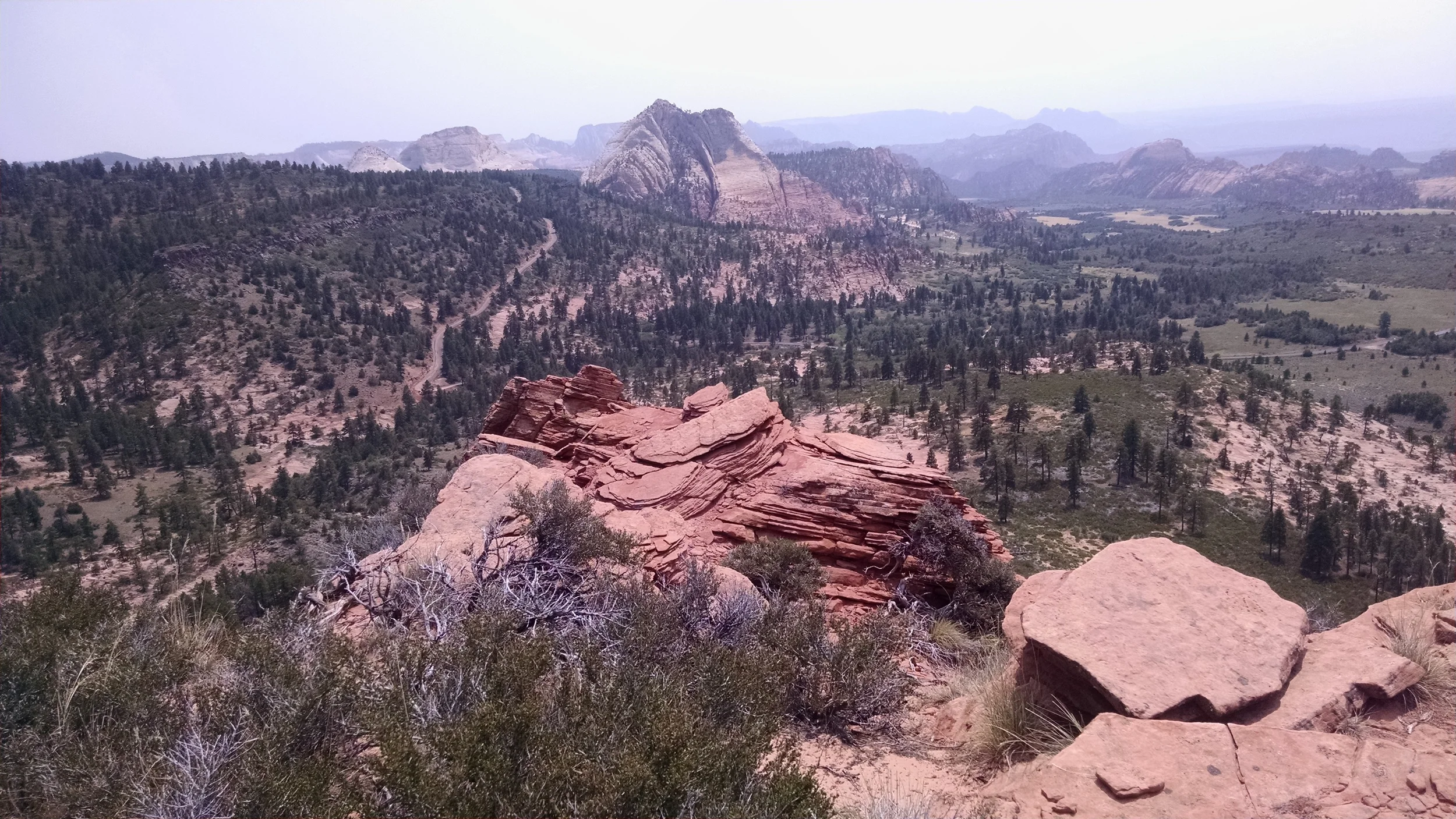 Kolob Terrace road and Pine Valley Peak
