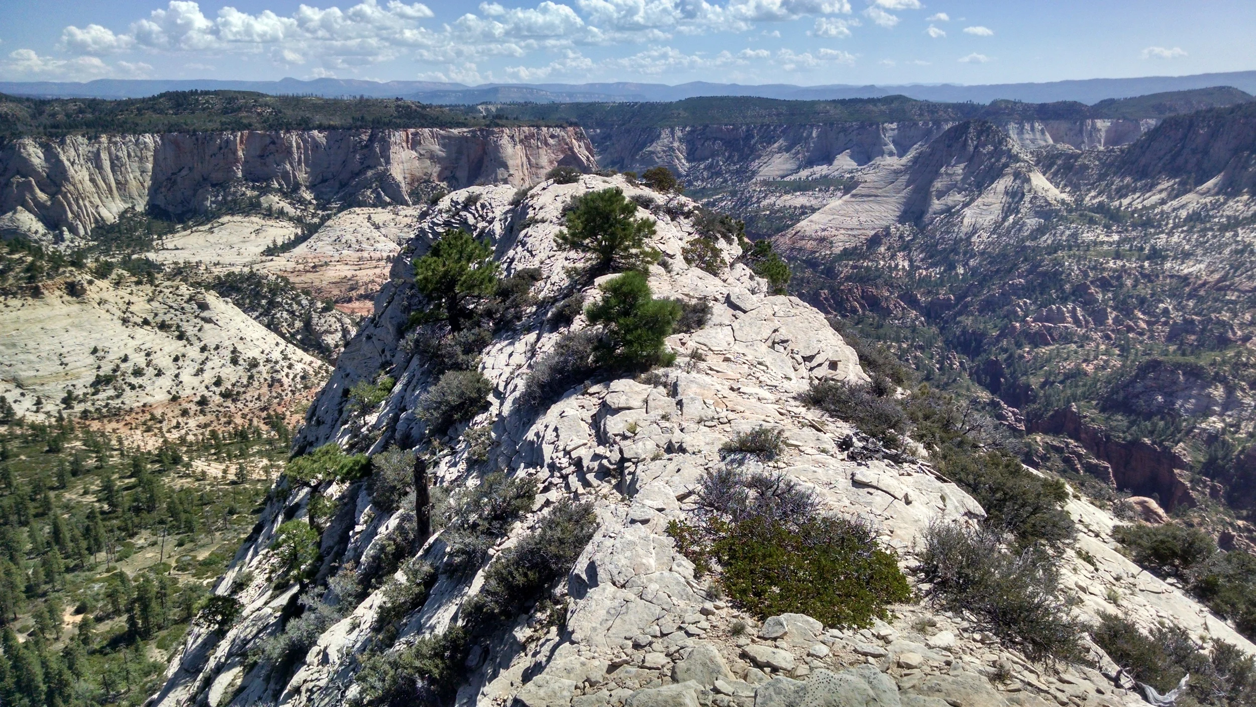 North Guardian Angel summit ridge