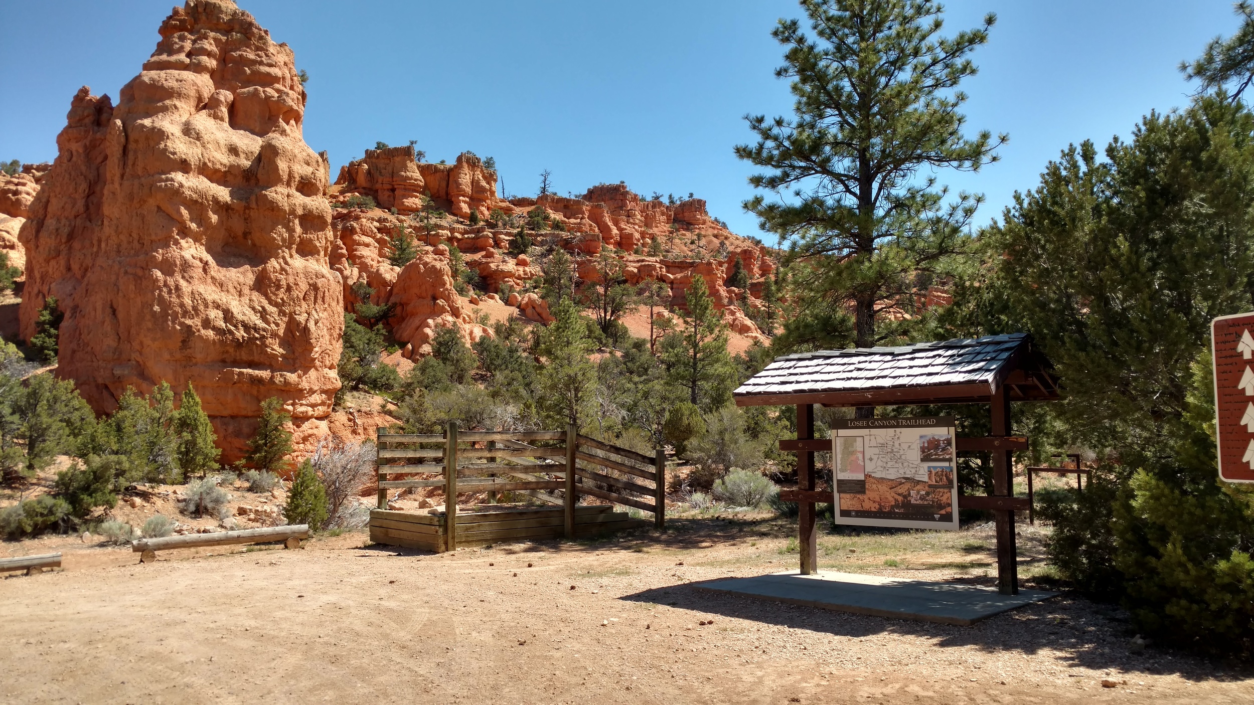 Losee Canyon Trailhead