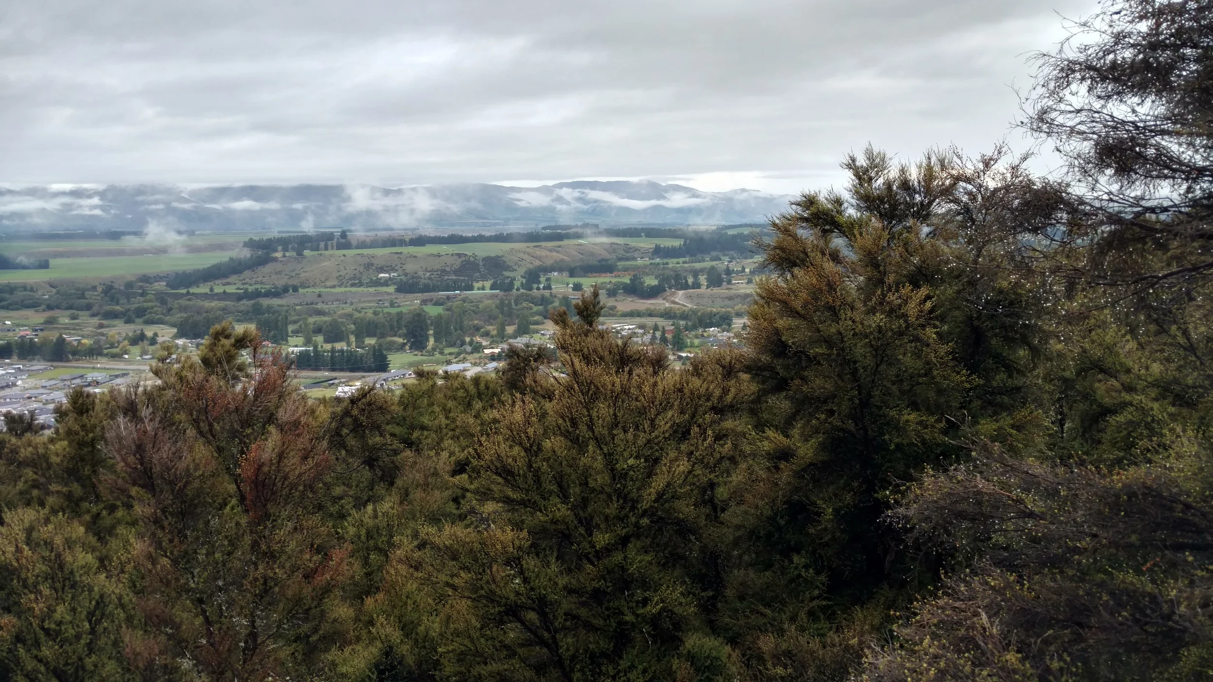 A break in the cloud cover