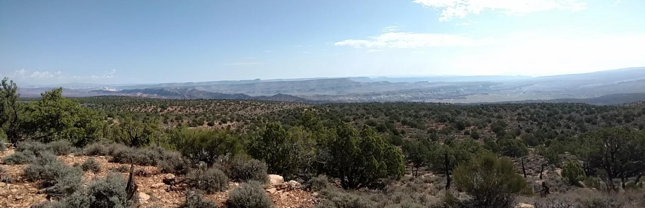 Ridge view looking north northeast