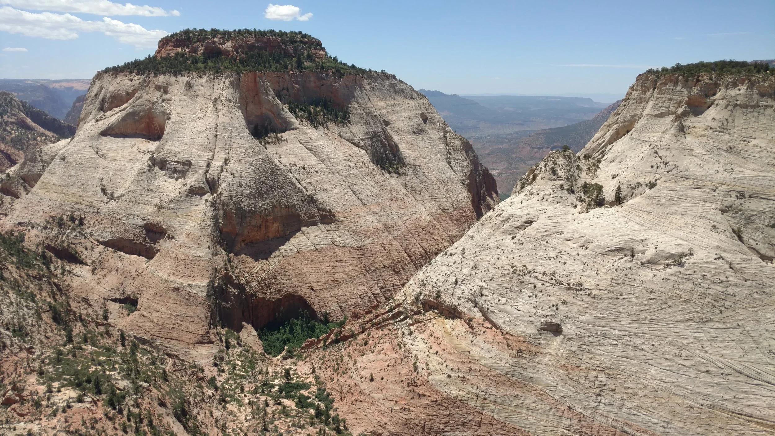 East Temple, Spry Canyon and Twin Brothers