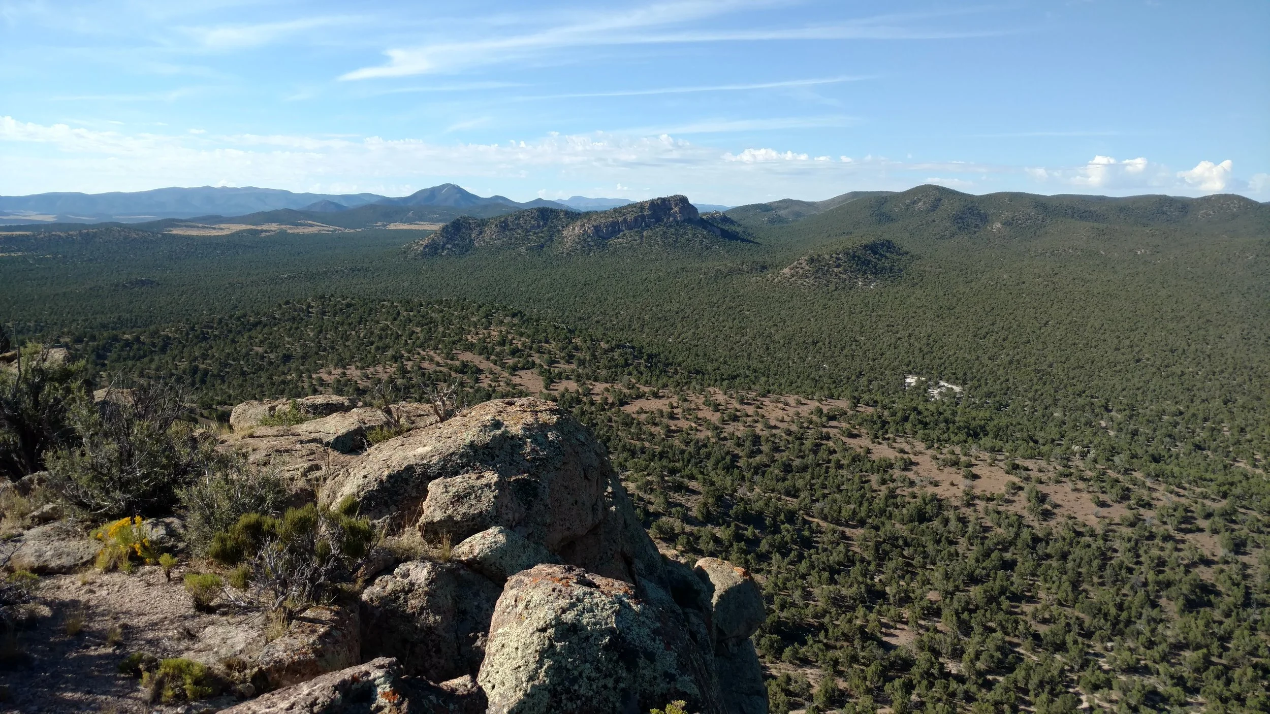 Summit view south