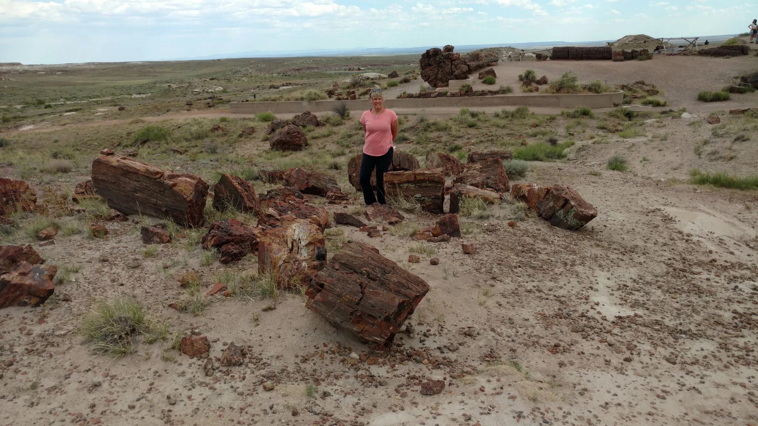 Linda doing good not to pick up pieces