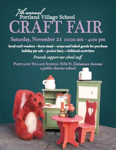 7th Annual Portland Village School Craft Fair