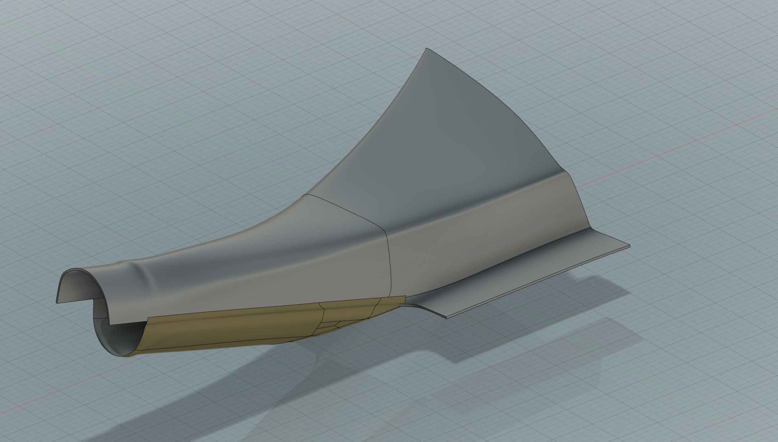  Another benefit of working with these parts in CAD is the ability to test fit them together to make sure the geometry is right.  It’s a good way to build confidence that when the carbon parts are produced they will fit together and work as intended.