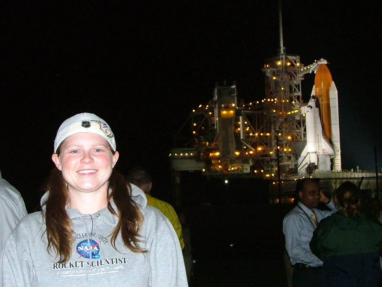 Night before launch of STS-118 -2007