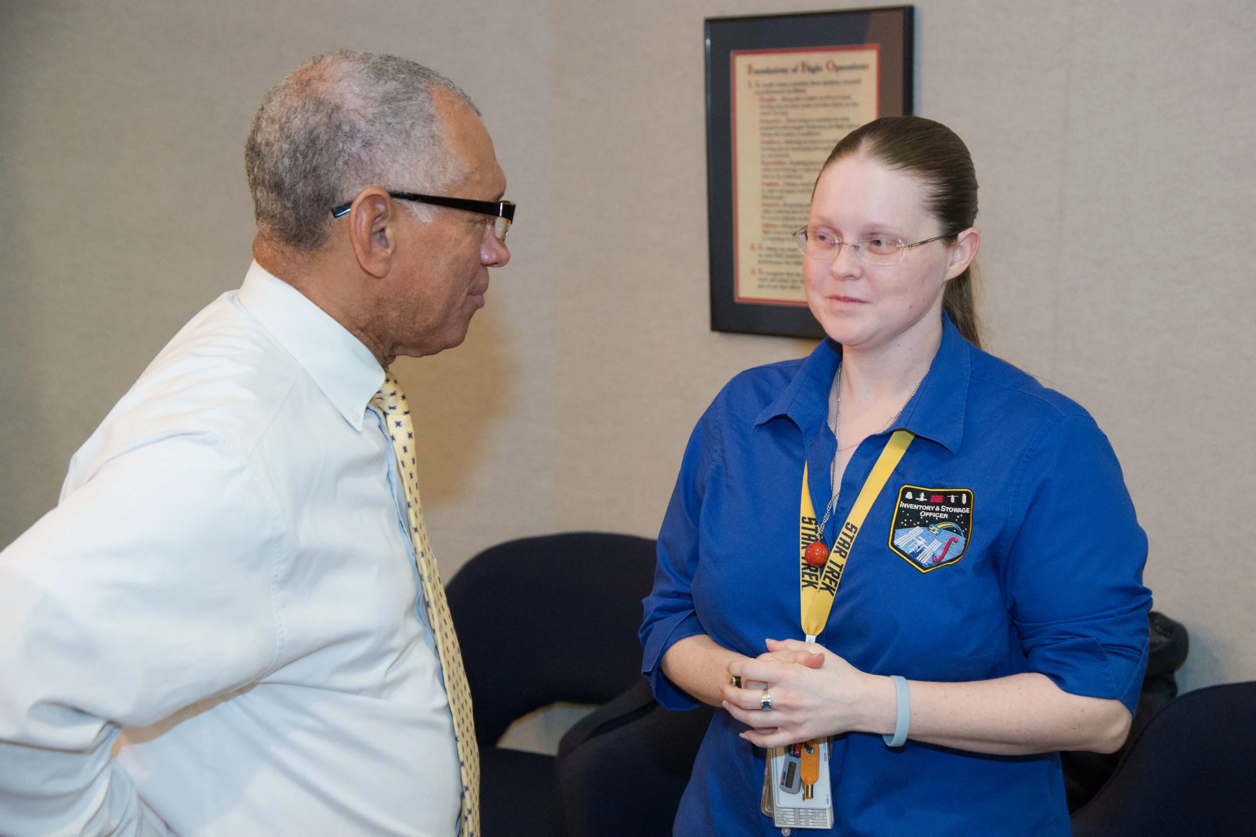 NASA Admin, Charlie B. - So cool!