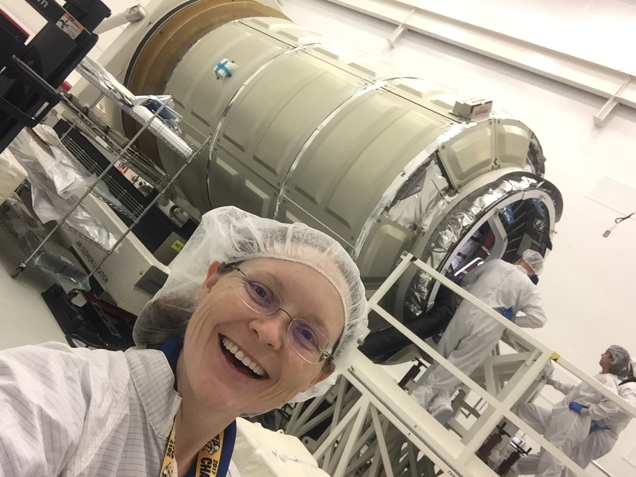 Inside Orbital ATK's Cygnus 9 Vehicle as the ISO Flight Lead