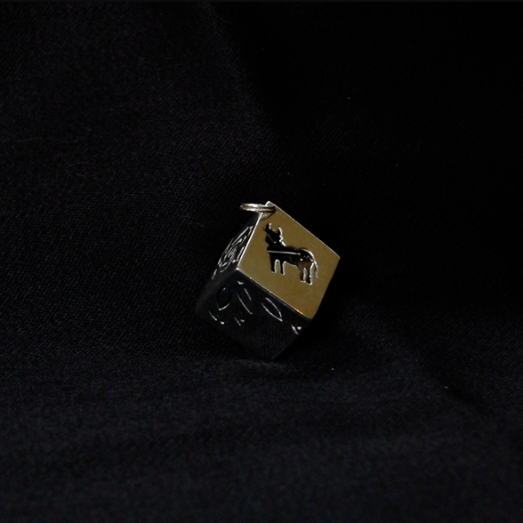 Symbolic Cube Pendant