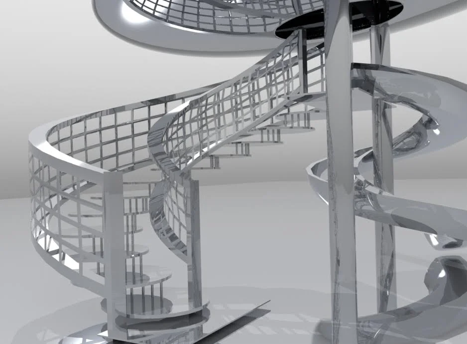 Union Station- Custom Slide & Stair