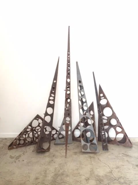 Collection of Hanging Metal Sculptures, c. 1960s NFS