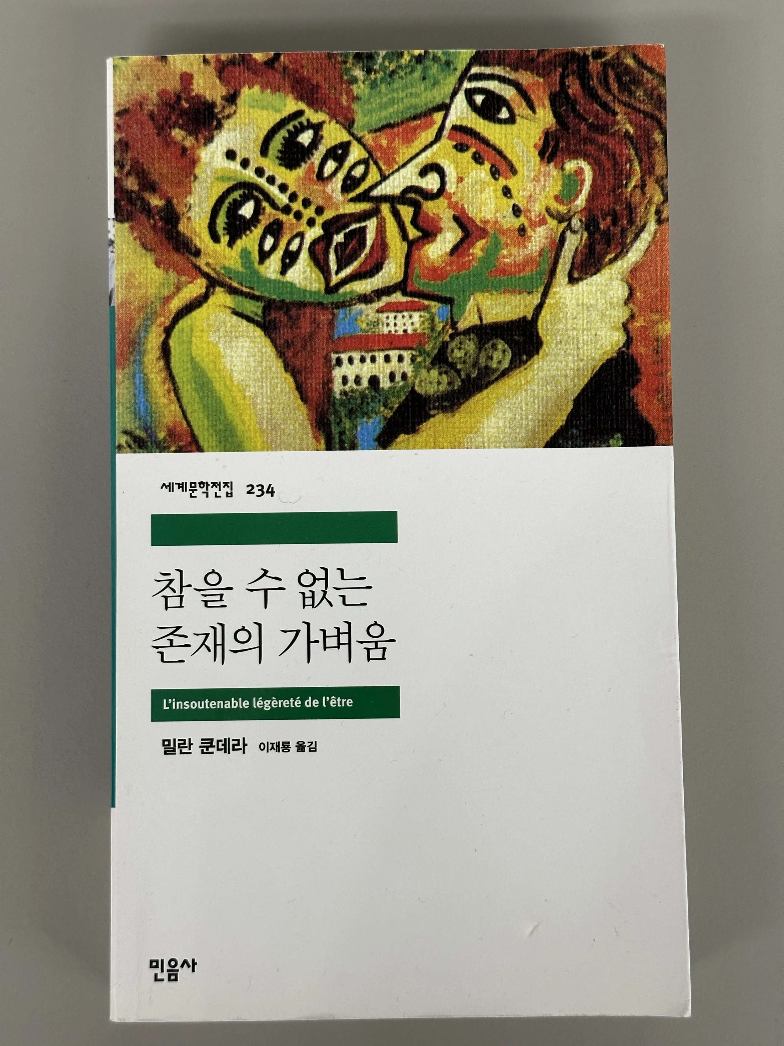 참을 수 없는 존재의 가벼움 The Unbearable Lightness of Being by Milan Kundera