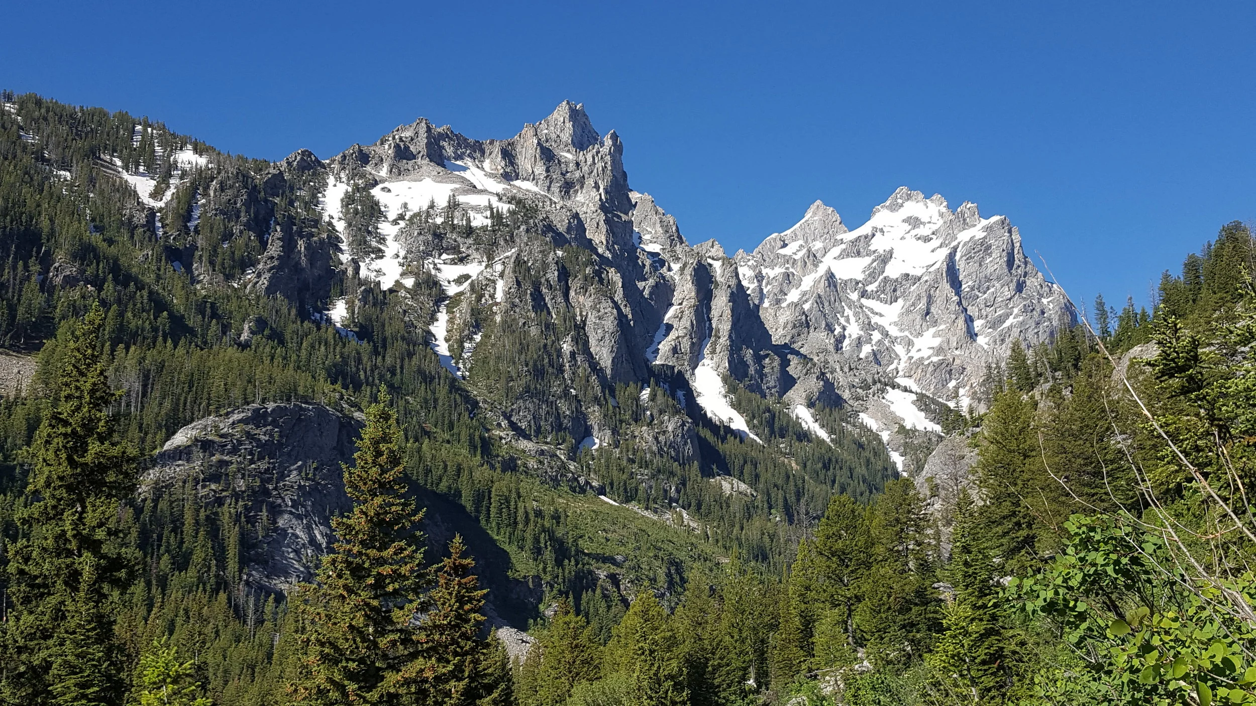 Backpacking to Lake Solitude
