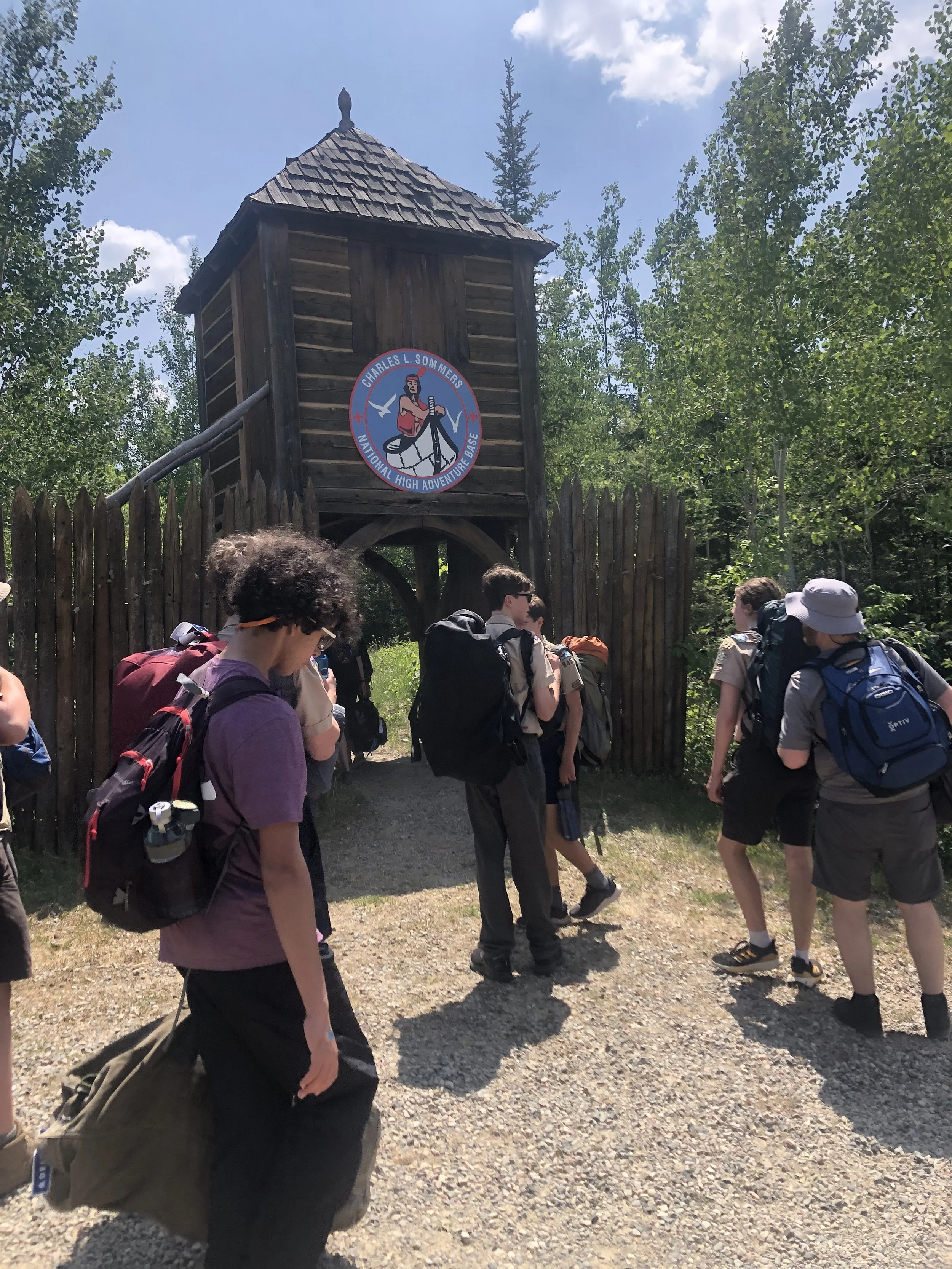 Arrival at Norther Tier.JPG