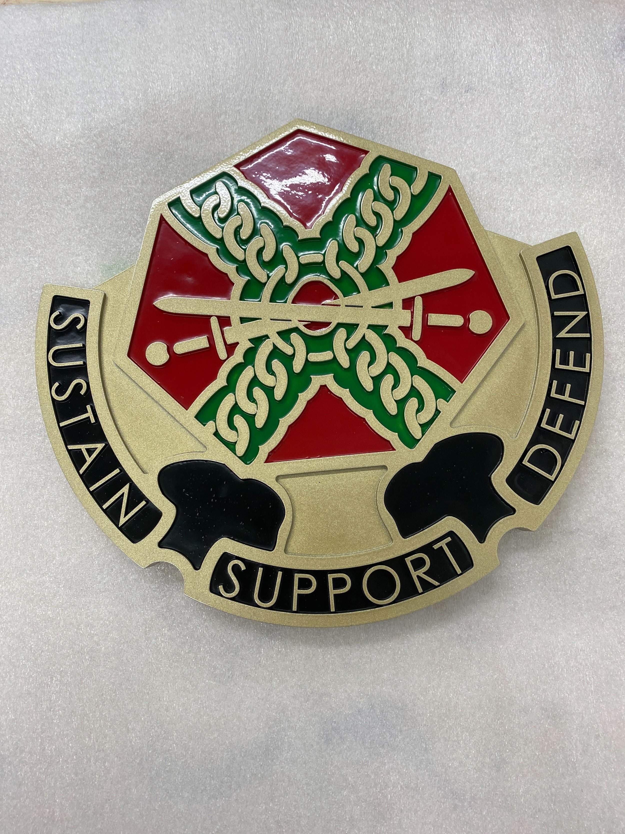 Sustain Support Defend Crest