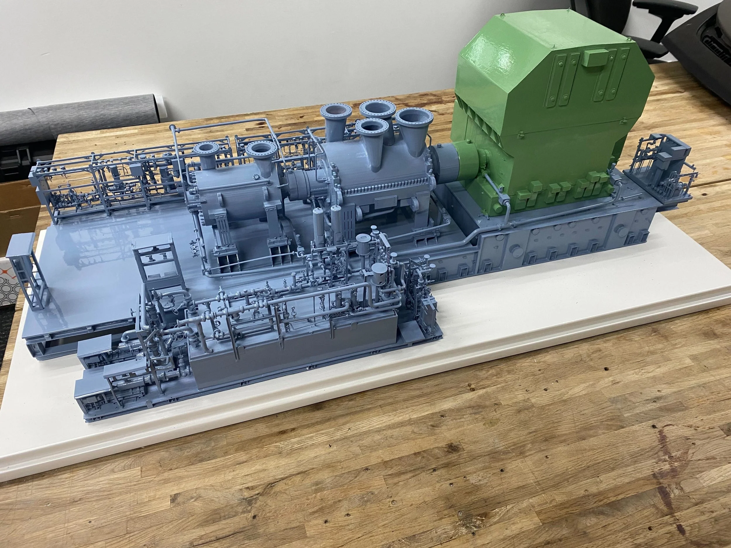 3d Printed Skid Model