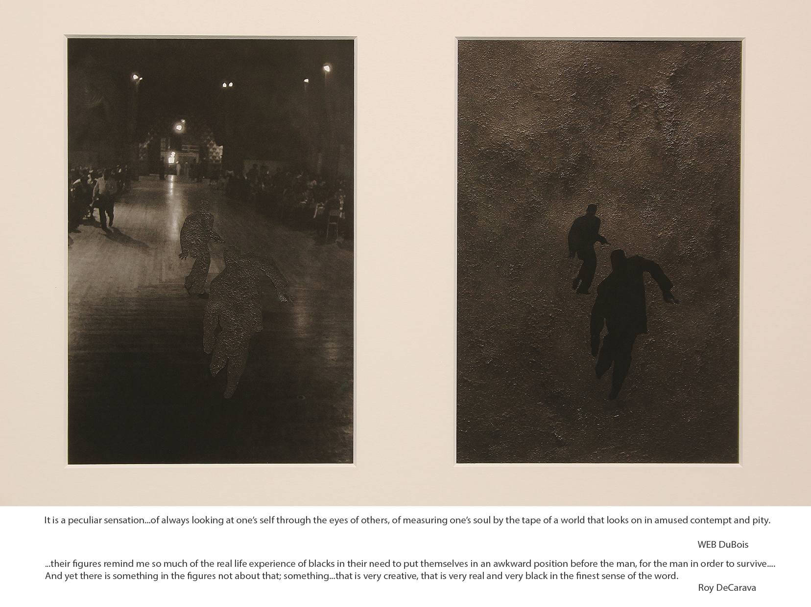 Double, after Roy DeCarava's 'Dancers'