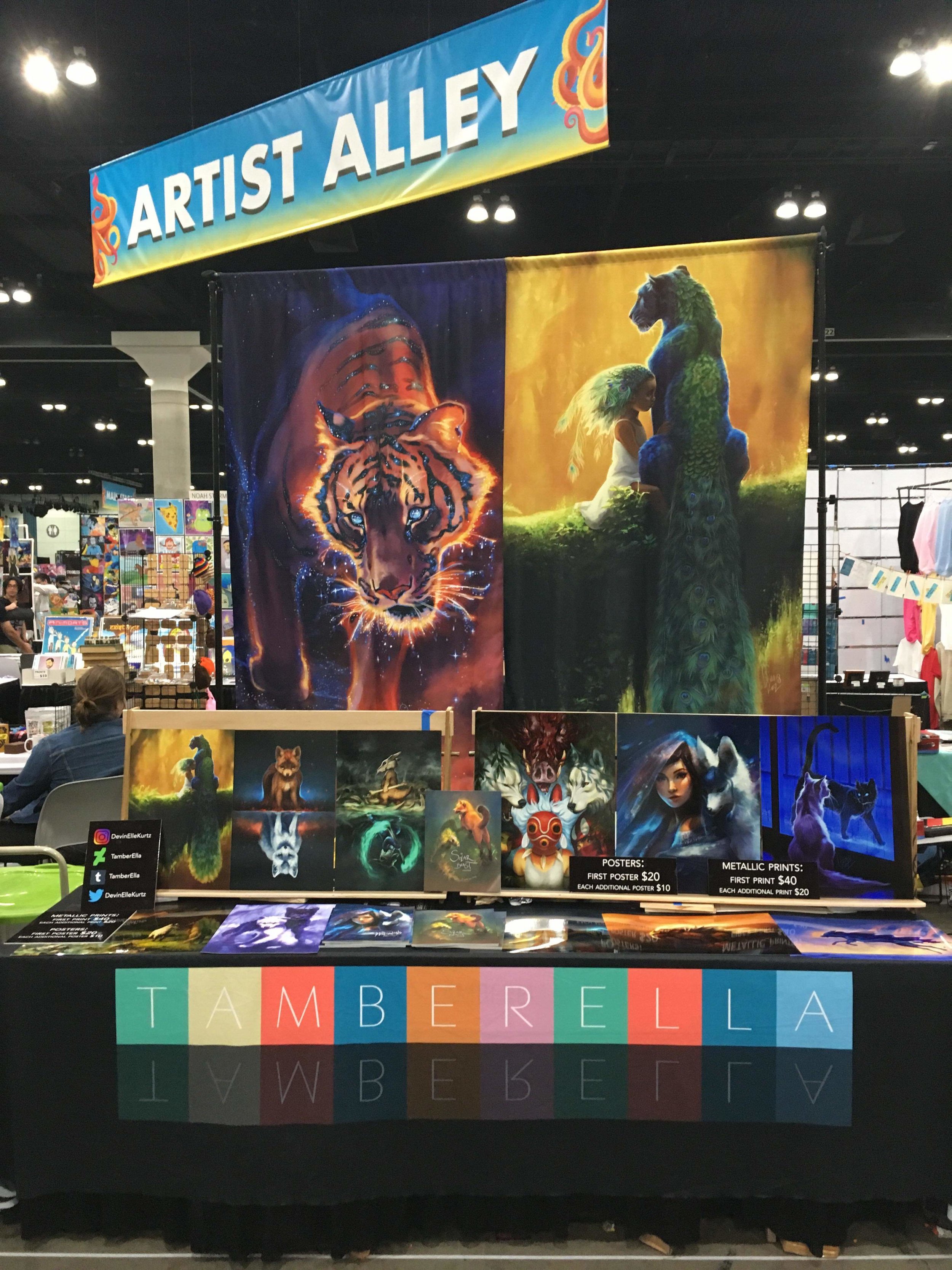 Anime Weekend Atlanta Artist Alley