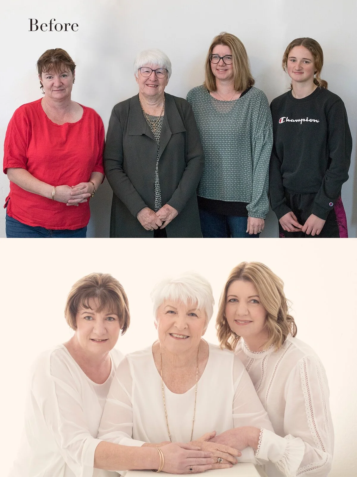 Three generations, one beautiful family...