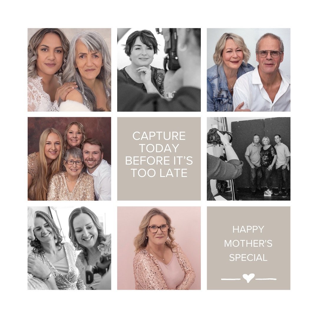 MOTHERS DAY MAY 12th⁠
⁠
At Sarahlee Studio, we are here to help you celebrate your special connections and the important woman in your life. Every laugh, every hug, and every shared moment tells a story that deserves to be cherished for generations t