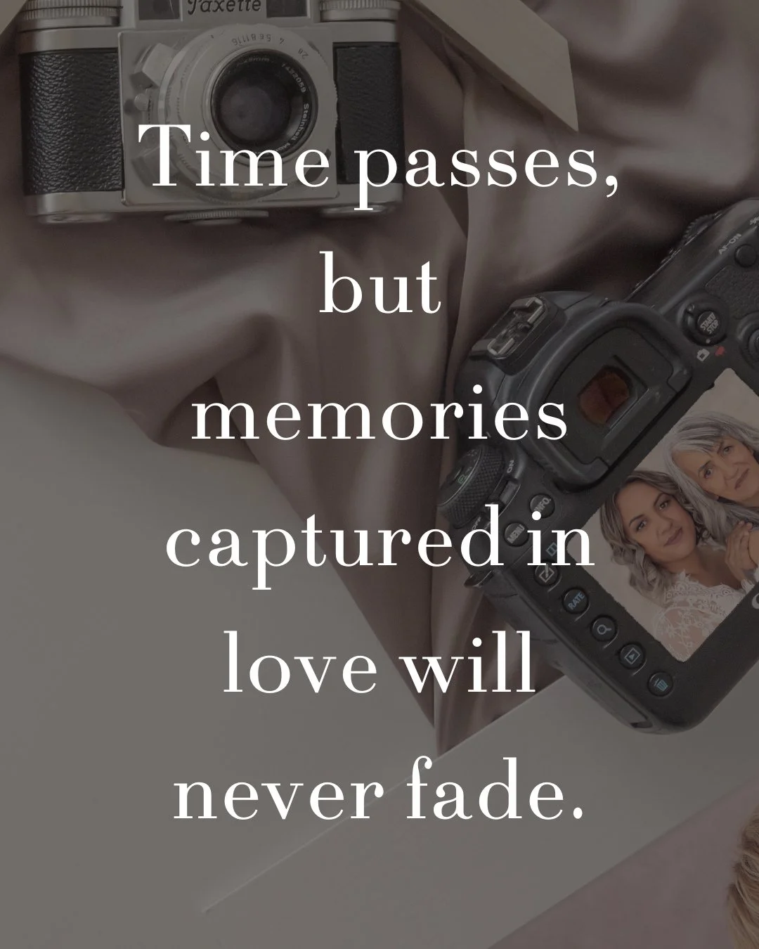 &quot;TIME PASSES, BUT MEMORIES CAPTURED IN LOVE WILL NEVER FADE&quot;⁠
⁠
Time changes us; lines, laughter, lessons, and all. But that&rsquo;s the beauty of it.⁠
When I photograph women in this season of life, I see a kind of grace that can&rsquo;t b
