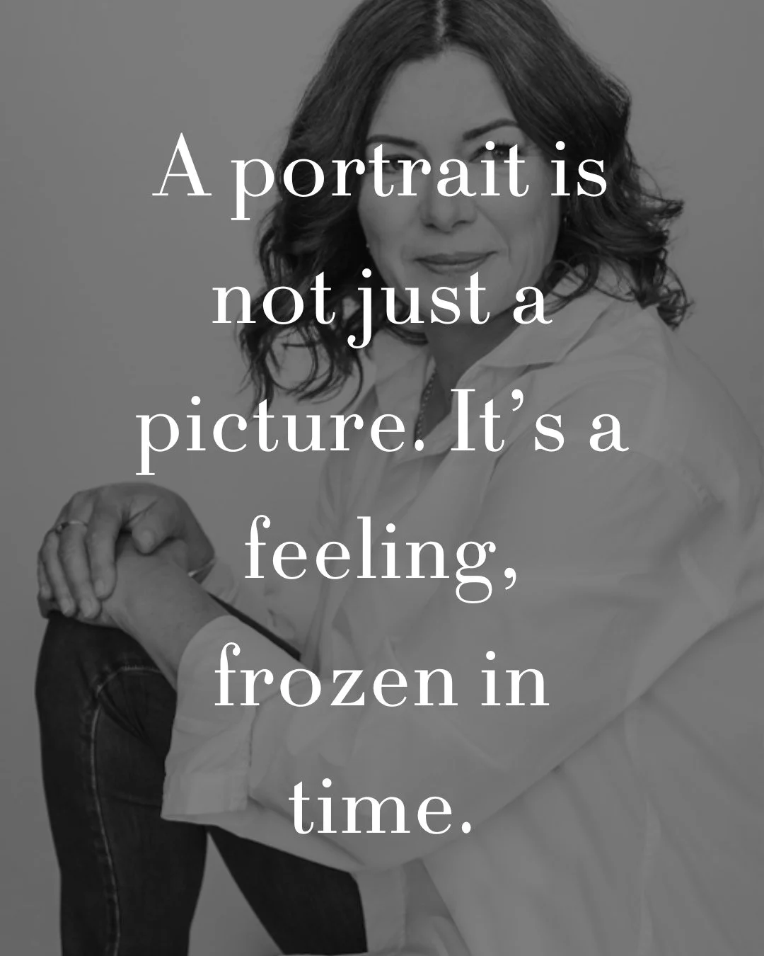 &quot;A PORTRAIT IS NOT JUST A PICTURE.  IT&rsquo;S A FEELING FROZEN IN TIME.&quot;⁠
⁠
It&rsquo;s the quiet confidence in your smile, the grace in the way you hold yourself, the story in your eyes.⁠
⁠
Let&rsquo;s capture the woman you&rsquo;ve become