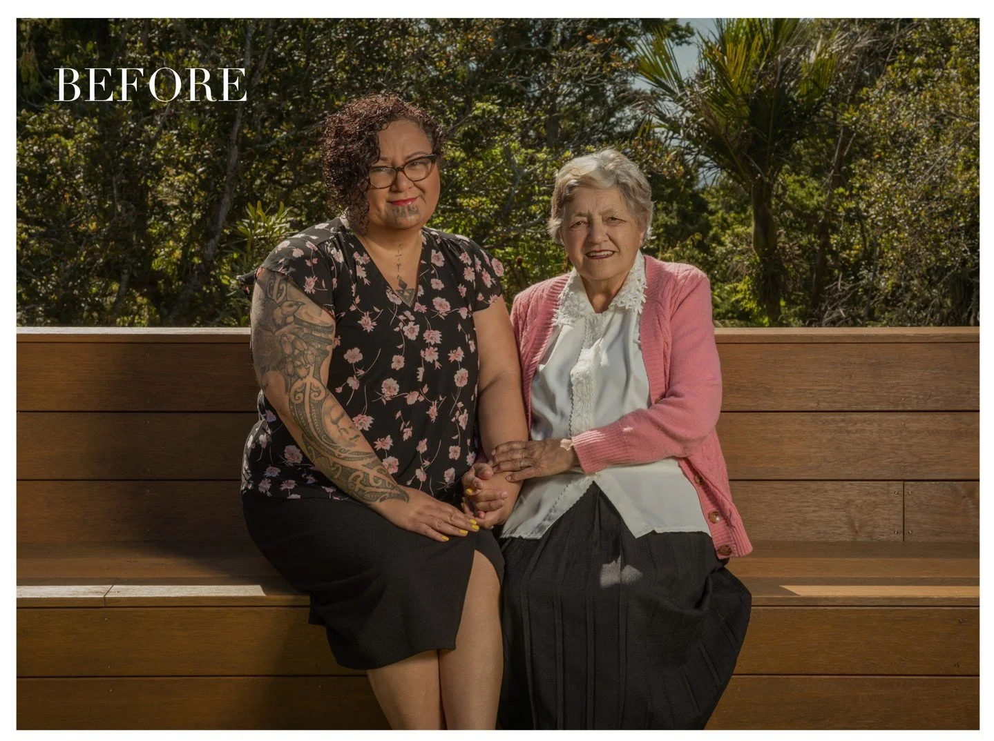 SNEAK PEEK⁠
⁠
Just last week, on one of the hottest days of spring so far, we had the pleasure of photographing Angela and her beautiful mum, Judy, along with her two brothers. This is just one of our favourite images from their shoot; a morning fill