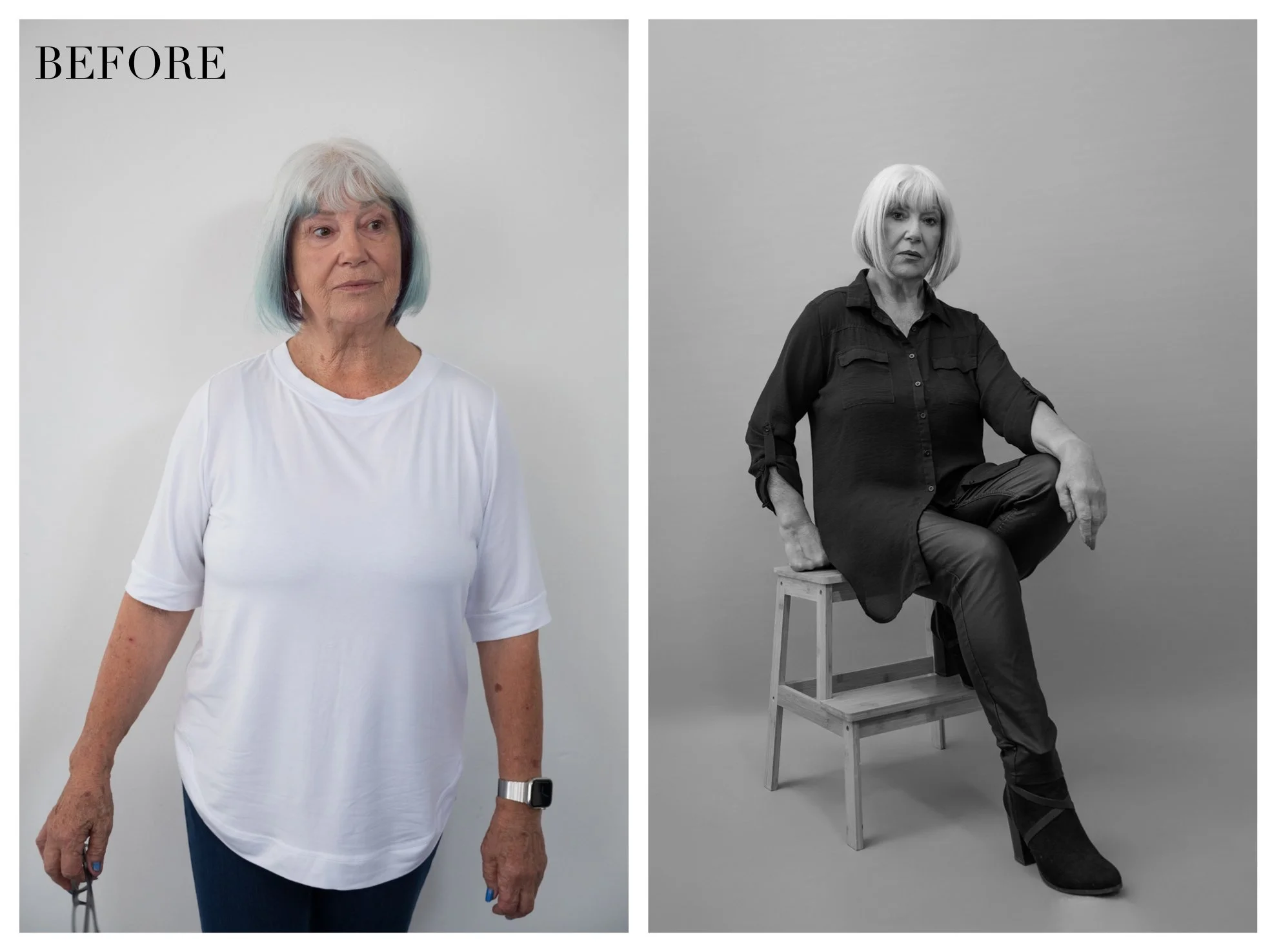 SNEAK PEEK

Pat arrived in the studio last week with a quiet confidence and a very real desire: to create something special for herself and her grandchildren for today and for the future. She shared stories from an adventurous life of hunting on hors