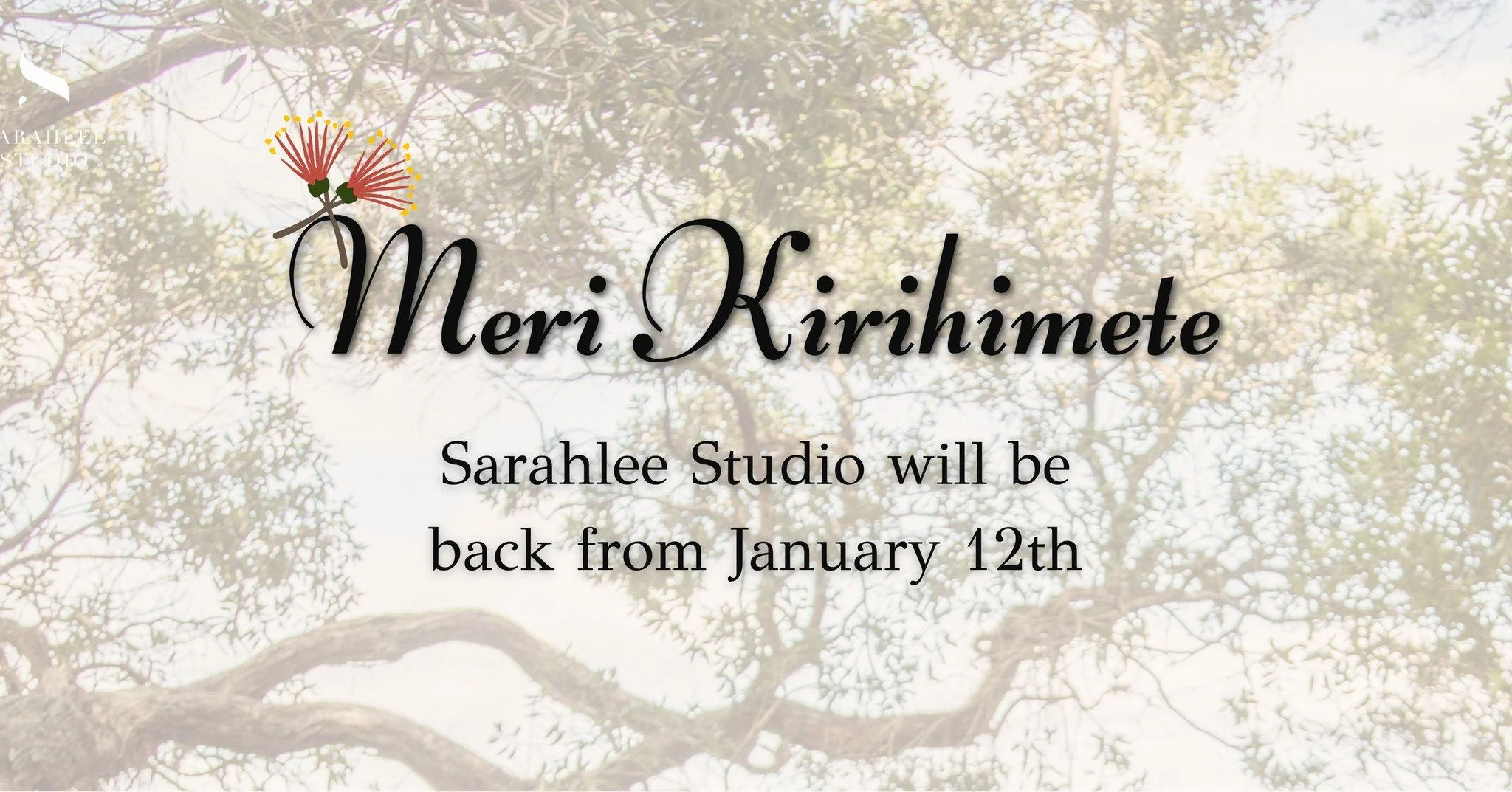 SO LONG AND THANKS FOR ALL THE FISH!

If you love a little sci-fi like me, that reference will make sense. If not, think of it as my quirky way of saying&hellip; thank you for everything and we're off!

Our studio will be closed until January 12th, g