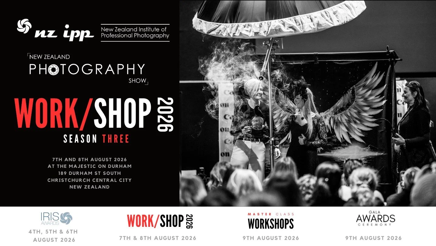 THE NZ PHOTO SHOW

I&rsquo;m heading to the NZ Photo Show again next year, and I can&rsquo;t even begin to tell you how much I look forward to it. This will be my ninth time attending, and every single year I walk in feeling excited and walk out comp