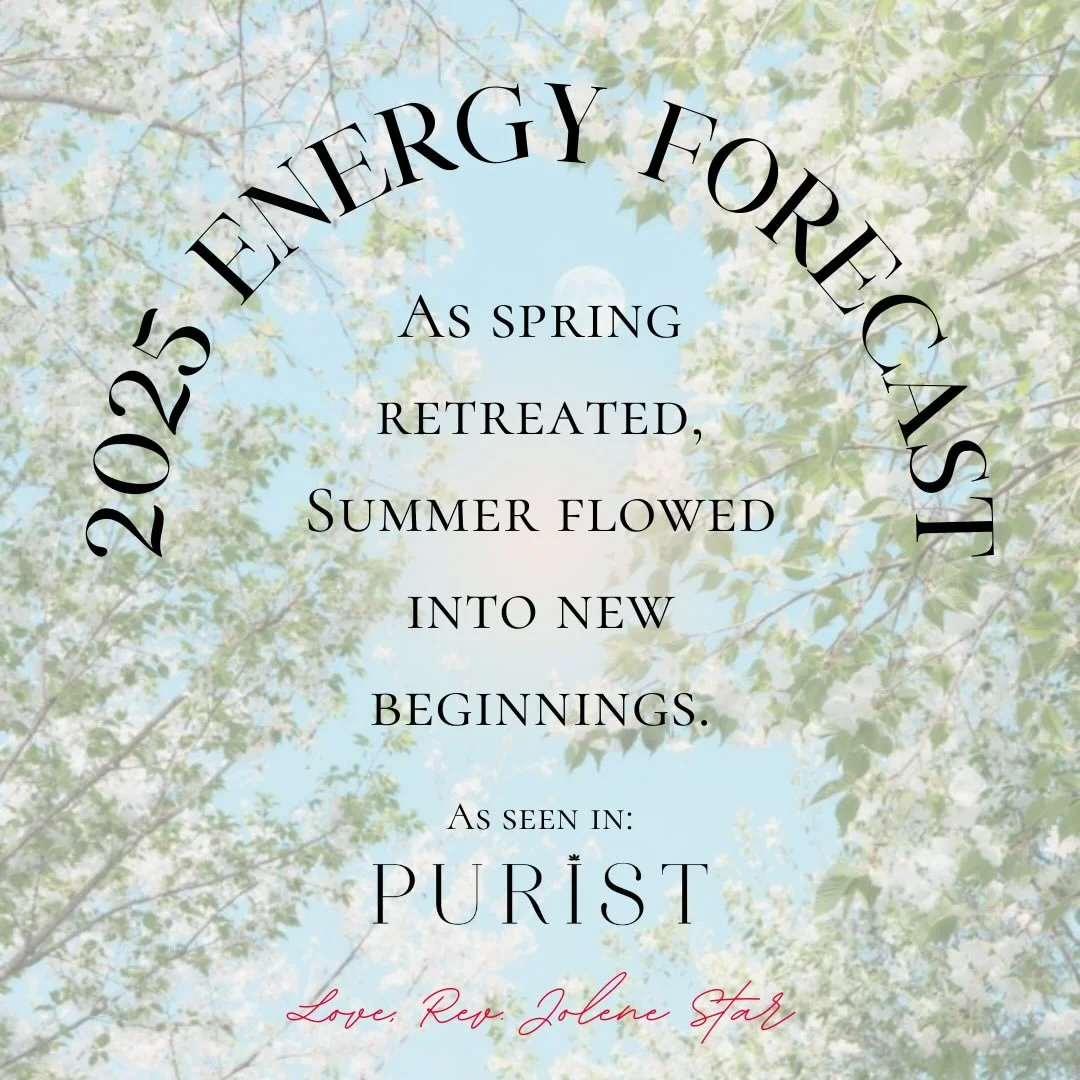 🚀❤️Reflecting on 2025 and The Energy Forecasts of The Seasons past&hellip;What a trip&hellip;and how powerful this year has been! Spring into Summer revealed itself as a season of release, recalibration, and quiet courage. What unfolded asked for tr