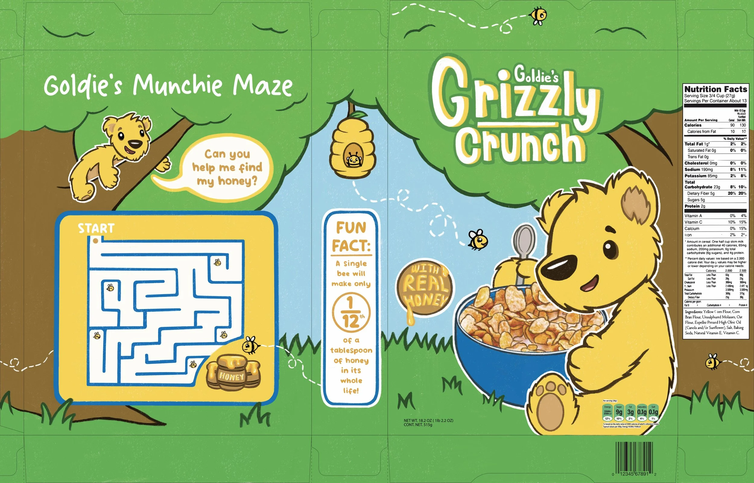 Grizzly Crunch Cereal