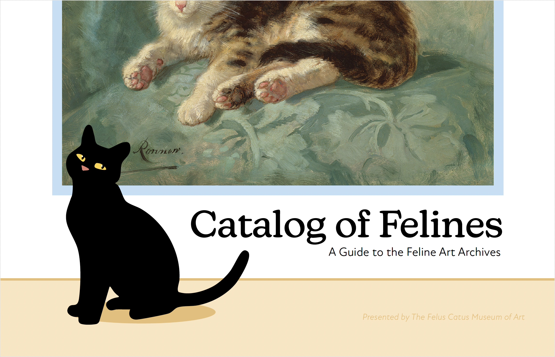 Feline Art Catalog